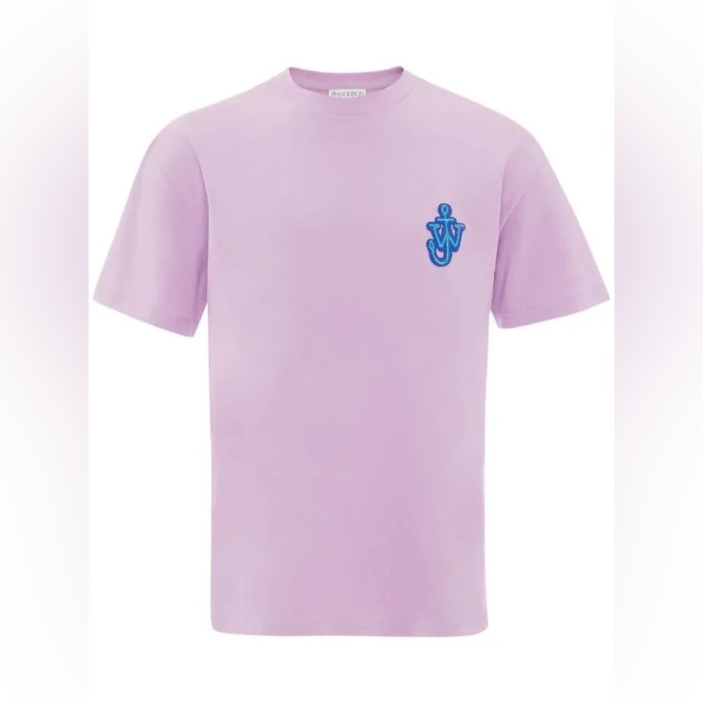 JW Anderson Anchor logo-patch T-shirt